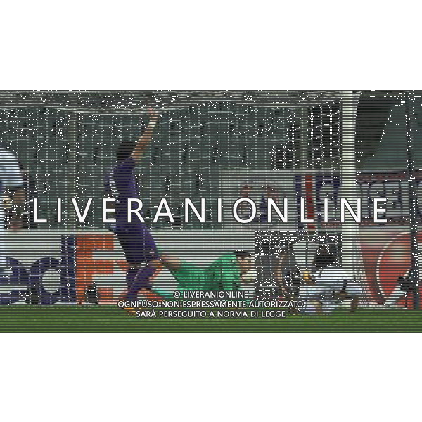 UEFA Europa League 2015/2016 Sedicesimi di Finale Firenze - 18.02.2016 Fiorentina-Tottenham Nella Foto:gol annullato a son heung-min per fuorigioco /Ph.Vitez-Ag. Aldo Liverani