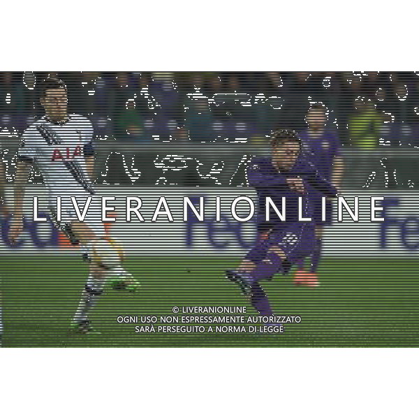 UEFA Europa League 2015/2016 Sedicesimi di Finale Firenze - 18.02.2016 Fiorentina-Tottenham Nella Foto:bernardeschi gol /Ph.Vitez-Ag. Aldo Liverani