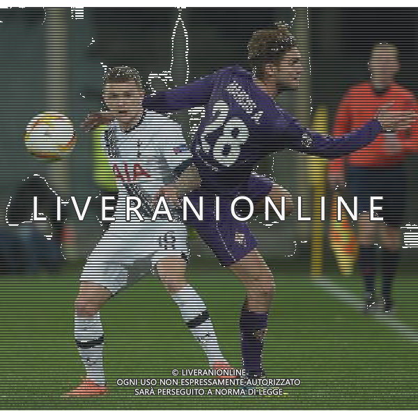 UEFA Europa League 2015/2016 Sedicesimi di Finale Firenze - 18.02.2016 Fiorentina-Tottenham Nella Foto:trippier marcos alonso /Ph.Vitez-Ag. Aldo Liverani