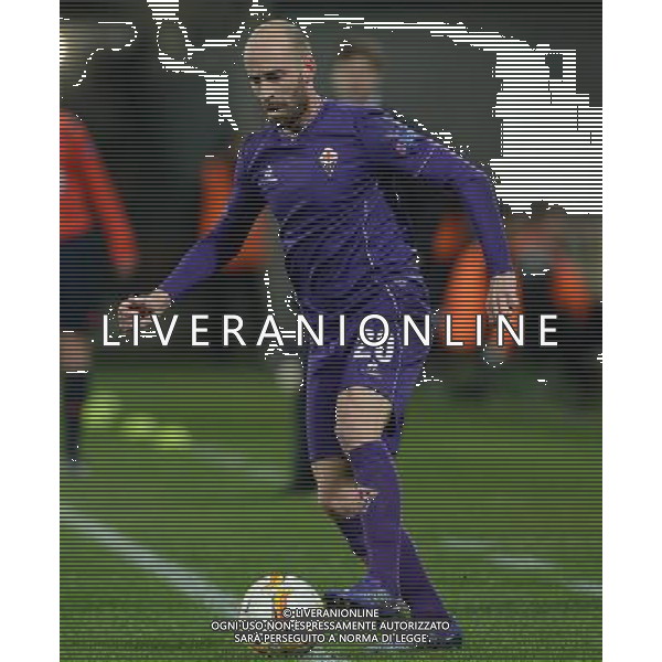 UEFA Europa League 2015/2016 Sedicesimi di Finale Firenze - 18.02.2016 Fiorentina-Tottenham Nella Foto:borja valero /Ph.Vitez-Ag. Aldo Liverani