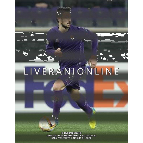 UEFA Europa League 2015/2016 Sedicesimi di Finale Firenze - 18.02.2016 Fiorentina-Tottenham Nella Foto:Astori Davide /Ph.Vitez-Ag. Aldo Liverani