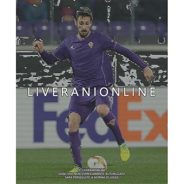 UEFA Europa League 2015/2016 Sedicesimi di Finale Firenze - 18.02.2016 Fiorentina-Tottenham Nella Foto:Astori Davide /Ph.Vitez-Ag. Aldo Liverani