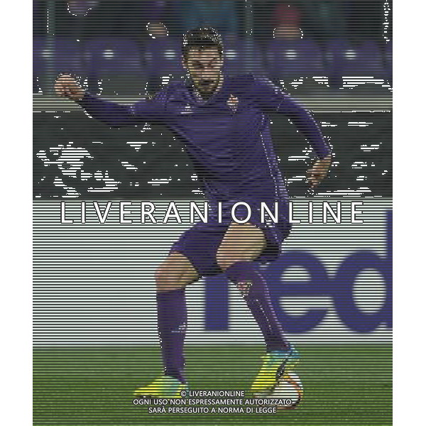 UEFA Europa League 2015/2016 Sedicesimi di Finale Firenze - 18.02.2016 Fiorentina-Tottenham Nella Foto:Astori Davide /Ph.Vitez-Ag. Aldo Liverani