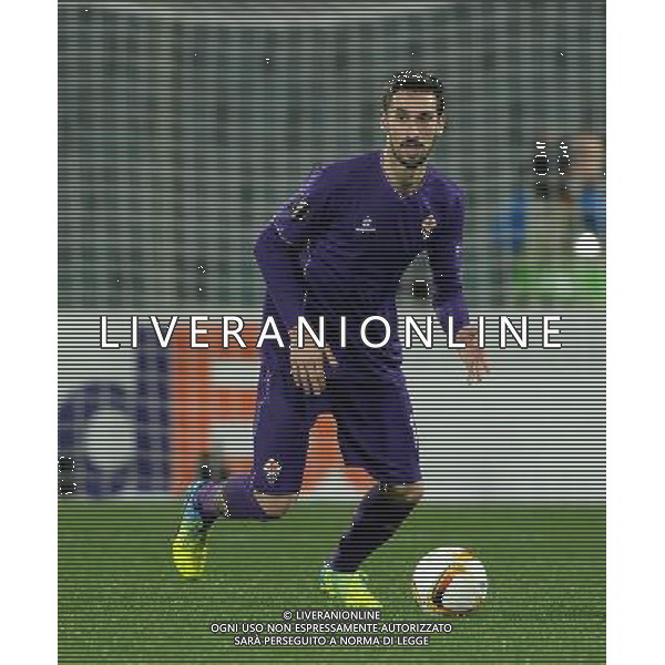 UEFA Europa League 2015/2016 Sedicesimi di Finale Firenze - 18.02.2016 Fiorentina-Tottenham Nella Foto:Astori Davide /Ph.Vitez-Ag. Aldo Liverani