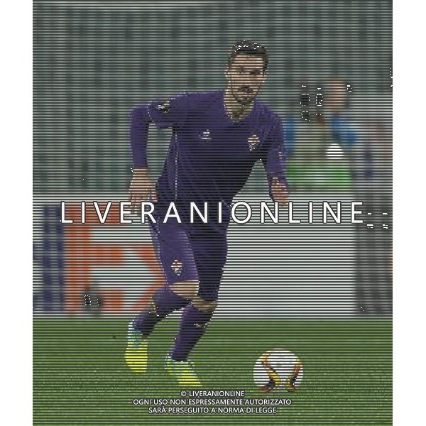 UEFA Europa League 2015/2016 Sedicesimi di Finale Firenze - 18.02.2016 Fiorentina-Tottenham Nella Foto:Astori Davide /Ph.Vitez-Ag. Aldo Liverani
