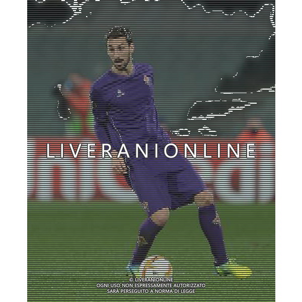 UEFA Europa League 2015/2016 Sedicesimi di Finale Firenze - 18.02.2016 Fiorentina-Tottenham Nella Foto:Astori Davide /Ph.Vitez-Ag. Aldo Liverani