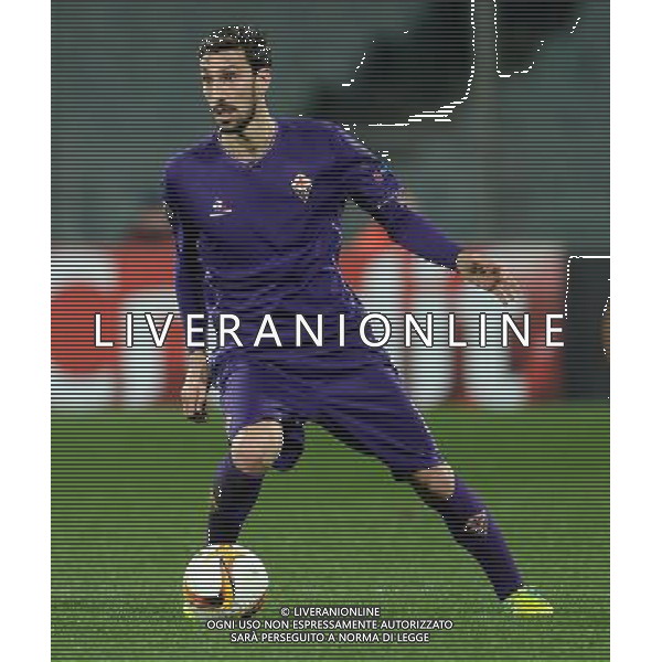 UEFA Europa League 2015/2016 Sedicesimi di Finale Firenze - 18.02.2016 Fiorentina-Tottenham Nella Foto:Astori Davide /Ph.Vitez-Ag. Aldo Liverani
