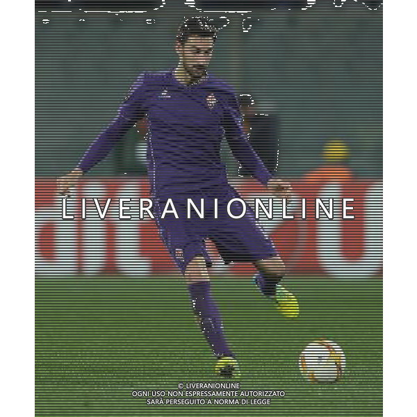 UEFA Europa League 2015/2016 Sedicesimi di Finale Firenze - 18.02.2016 Fiorentina-Tottenham Nella Foto:Astori Davide /Ph.Vitez-Ag. Aldo Liverani