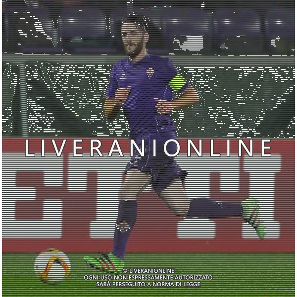 UEFA Europa League 2015/2016 Sedicesimi di Finale Firenze - 18.02.2016 Fiorentina-Tottenham Nella Foto:Gonzalo Rodriguez /Ph.Vitez-Ag. Aldo Liverani