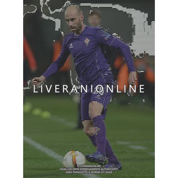 UEFA Europa League 2015/2016 Sedicesimi di Finale Firenze - 18.02.2016 Fiorentina-Tottenham Nella Foto:Borja Valero /Ph.Vitez-Ag. Aldo Liverani