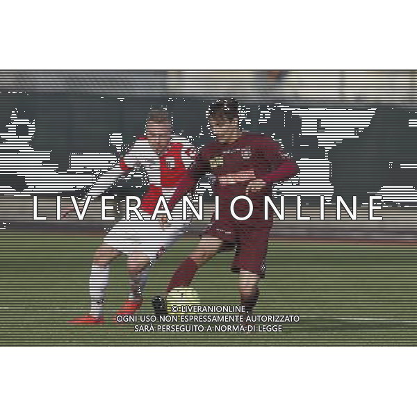 RIMINI vs PONTEDERA, Campionato di Calcio Lega Pro, Girone B, 23Âª giornata, 20/02/2016, nella foto: ALBERTINI E GEMIGNANI, IN AZIONE, Â©CLAUDIO ZAMAGNI/AGENZIA ALDO LIVERANI S.A.S.