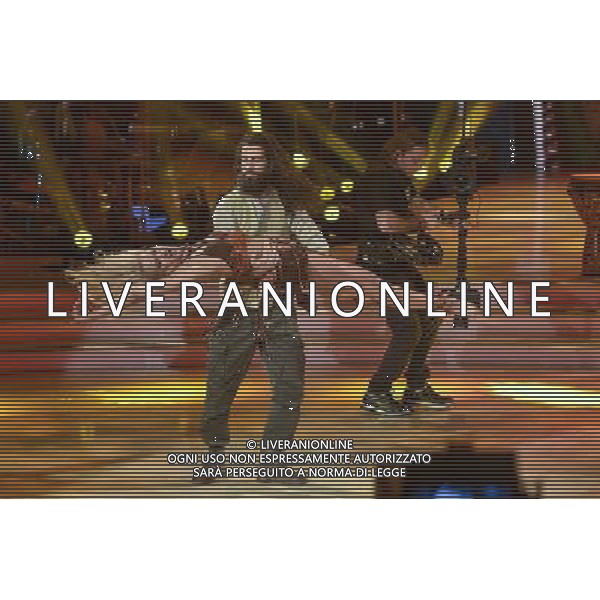 1 puntata della trasmissione TV \' Ballando con le stelle \' - Roma 20.02.2016 Auditorium Rai - nella foto: Luca Sguazzini e Vera Kinnunen / Ph. Corradetti - Ag. Aldo Liverani sas