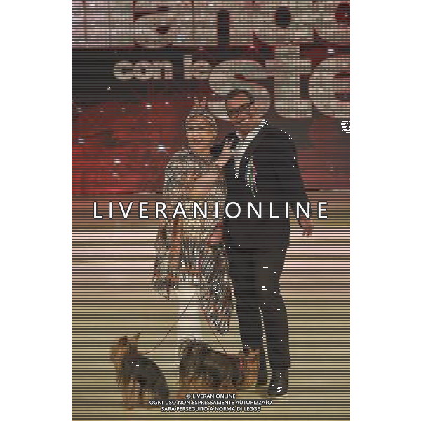 1 puntata della trasmissione TV \' Ballando con le stelle \' - Roma 20.02.2016 Auditorium Rai - nella foto: Carolyn Smith e Guillermo Mariotto / Ph. Corradetti - Ag. Aldo Liverani sas
