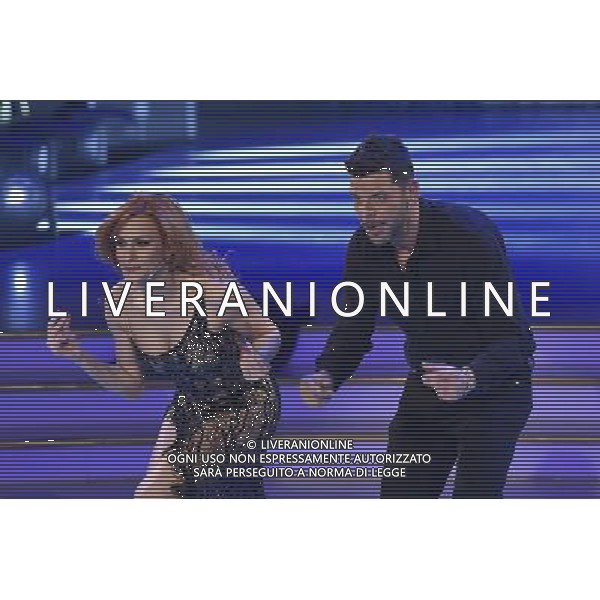 1 puntata della trasmissione TV \' Ballando con le stelle \' - Roma 20.02.2016 Auditorium Rai - nella foto: Salvo Sottile e Alessandra Tripoli / Ph. Corradetti - Ag. Aldo Liverani sas