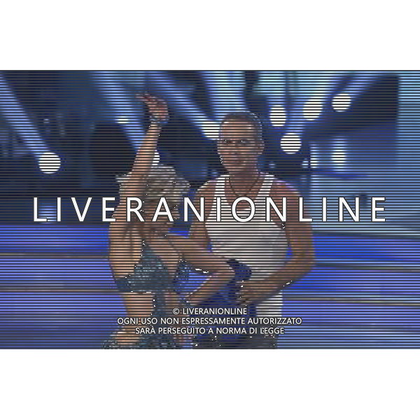 1 puntata della trasmissione TV \' Ballando con le stelle \' - Roma 20.02.2016 Auditorium Rai - nella foto: Pierre Cosso e Maria Ermachkova / Ph. Corradetti - Ag. Aldo Liverani sas