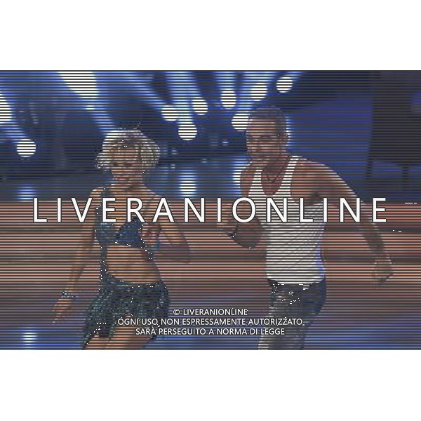 1 puntata della trasmissione TV \' Ballando con le stelle \' - Roma 20.02.2016 Auditorium Rai - nella foto: Pierre Cosso e Maria Ermachkova / Ph. Corradetti - Ag. Aldo Liverani sas