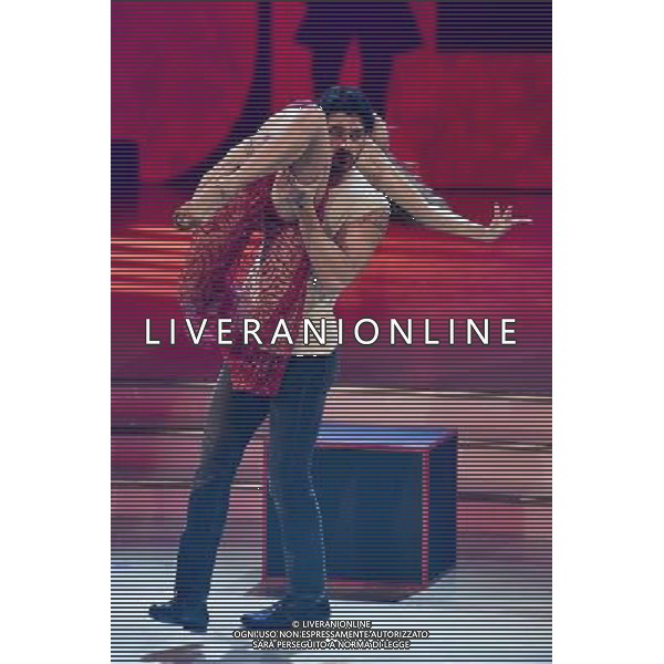 1 puntata della trasmissione TV \' Ballando con le stelle \' - Roma 20.02.2016 Auditorium Rai - nella foto: Michele Morrone e Ekaterina Vaganova / Ph. Corradetti - Ag. Aldo Liverani sas