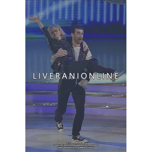 1 puntata della trasmissione TV \' Ballando con le stelle \' - Roma 20.02.2016 Auditorium Rai - nella foto: Rita Pavone e Simone Di Pasquale / Ph. Corradetti - Ag. Aldo Liverani sas