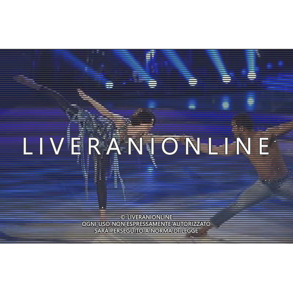 1 puntata della trasmissione TV \' Ballando con le stelle \' - Roma 20.02.2016 Auditorium Rai - nella foto: Asia Argento e Maykel Fonts / Ph. Corradetti - Ag. Aldo Liverani sas
