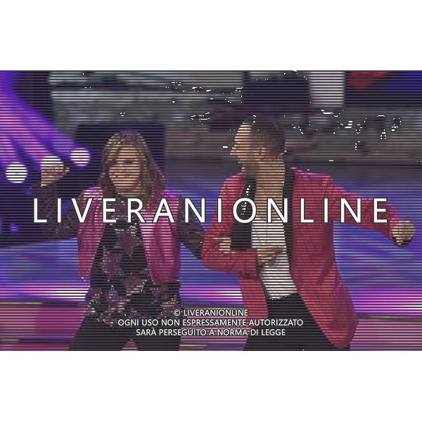 1 puntata della trasmissione TV \' Ballando con le stelle \' - Roma 20.02.2016 Auditorium Rai - nella foto: Nicole Orlando e Stefano Oradei / Ph. Corradetti - Ag. Aldo Liverani sas