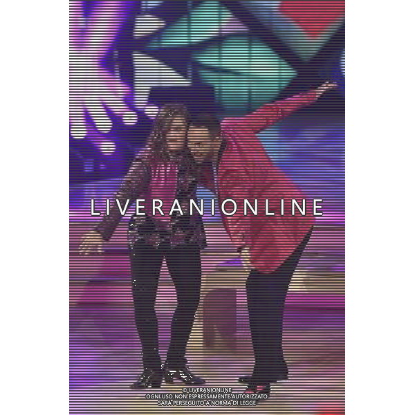 1 puntata della trasmissione TV \' Ballando con le stelle \' - Roma 20.02.2016 Auditorium Rai - nella foto: Nicole Orlando e Stefano Oradei / Ph. Corradetti - Ag. Aldo Liverani sas
