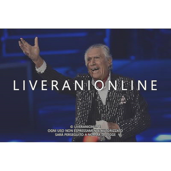 1 puntata della trasmissione TV \' Ballando con le stelle \' - Roma 20.02.2016 Auditorium Rai - nella foto: Lando Buzzanca / Ph. Corradetti - Ag. Aldo Liverani sas