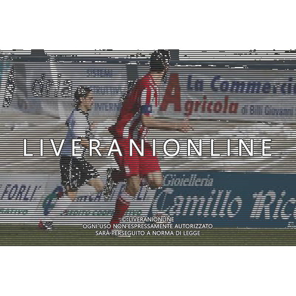 F.C. FORLÃŒ vs PARMA CALCIO 1913, Campionato di Calcio Serie D, Girone D, 28Âª giornata, 21/02/2016, nella foto: MELANDRI, IN AZIONE, Â©Claudio Zamagni/AGENZIA ALDO LIVERANI S.A.S.
