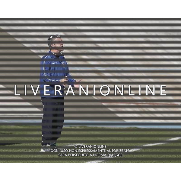 F.C. FORLÃŒ vs PARMA CALCIO 1913, Campionato di Calcio Serie D, Girone D, 28Âª giornata, 21/02/2016, nella foto: L\'ALLENATORE GADDA, CON I NERVI A FIOR DI PELLE, Â©Claudio Zamagni/AGENZIA ALDO LIVERANI S.A.S.