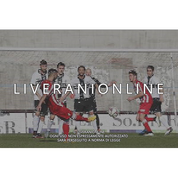 F.C. FORLÃŒ vs PARMA CALCIO 1913, Campionato di Calcio Serie D, Girone D, 28Âª giornata, 21/02/2016, nella foto: FANTINI, TIRA IN PORTA, Â©Claudio Zamagni/AGENZIA ALDO LIVERANI S.A.S.