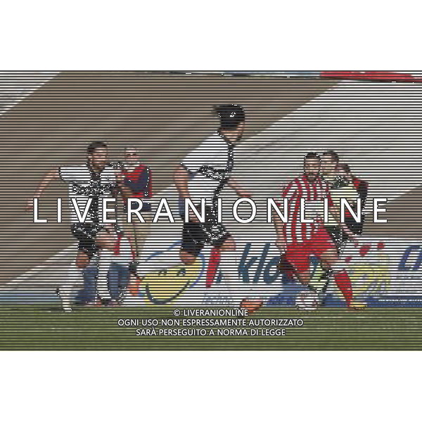 F.C. FORLÃŒ vs PARMA CALCIO 1913, Campionato di Calcio Serie D, Girone D, 28Âª giornata, 21/02/2016, nella foto: SPINOSA, GUIDA L\'ATTACCO, Â©Claudio Zamagni/AGENZIA ALDO LIVERANI S.A.S.