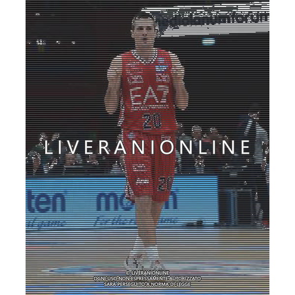 Beko Final Eight 2016 Finale Milano - 21.02.2016 Sidigas Avellino-EA7 Emporio Armani Milano Nella Foto:cinciarini esultanza /Ph.Vitez-Ag. Aldo Liverani