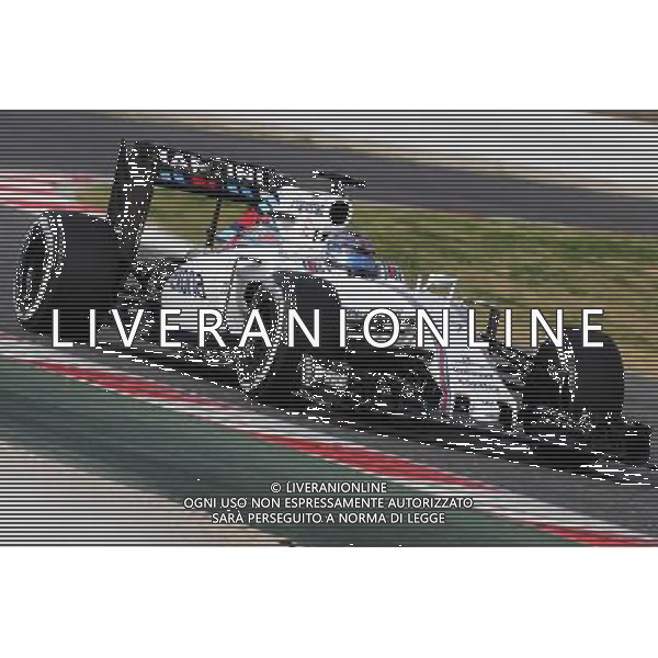 Valtteri Bottas (FIN) Williams FW38. 22.02.2016. Formula One Testing, Day One, Barcelona, Spain. Monday. / AGENZIA ALDO LIVERANI SAS - ITALY ONLY EDITORIAL USE ONLY