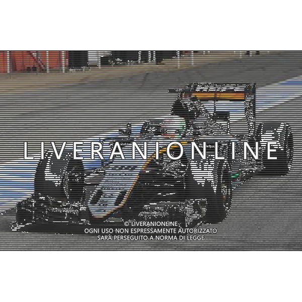 Alfonso Celis Jr (MEX) Sahara Force India F1 VJM09 Development Driver. 22.02.2016. Formula One Testing, Day One, Barcelona, Spain. Monday. / AGENZIA ALDO LIVERANI SAS - ITALY ONLY EDITORIAL USE ONLY