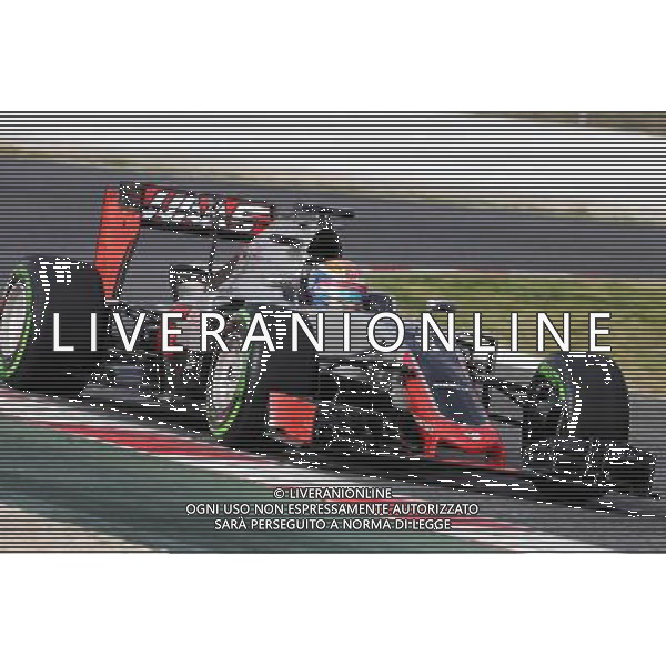 Romain Grosjean (FRA) Haas F1 Team VF-16. 22.02.2016. Formula One Testing, Day One, Barcelona, Spain. Monday. / AGENZIA ALDO LIVERANI SAS - ITALY ONLY EDITORIAL USE ONLY