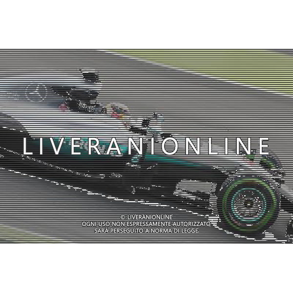 Lewis Hamilton (GBR) Mercedes AMG F1 W07 Hybrid. 22.02.2016. Formula One Testing, Day One, Barcelona, Spain. Monday. / AGENZIA ALDO LIVERANI SAS - ITALY ONLY EDITORIAL USE ONLY
