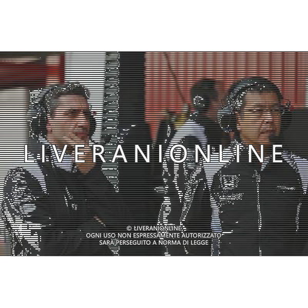 Andrea Stella (ITA) McLaren Race Engineer (Left). 22.02.2016. Formula One Testing, Day One, Barcelona, Spain. Monday. / AGENZIA ALDO LIVERANI SAS - ITALY ONLY EDITORIAL USE ONLY