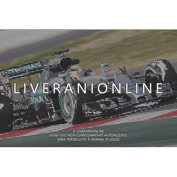 Lewis Hamilton (GBR) Mercedes AMG F1 W07 Hybrid. 22.02.2016. Formula One Testing, Day One, Barcelona, Spain. Monday. AG ALDO LIVERANI SAS ONLY ITALY