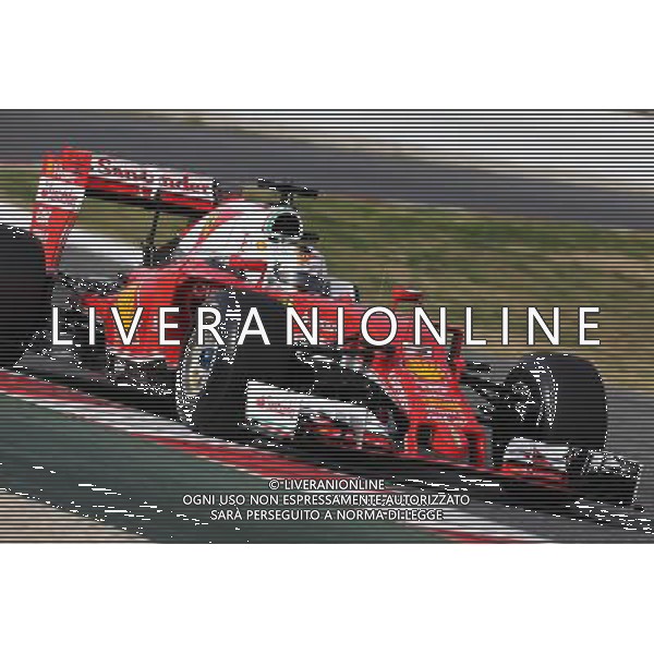 Sebastian Vettel (GER) Ferrari SF16-H. 22.02.2016. Formula One Testing, Day One, Barcelona, Spain. Monday. AG ALDO LIVERANI SAS ONLY ITALY