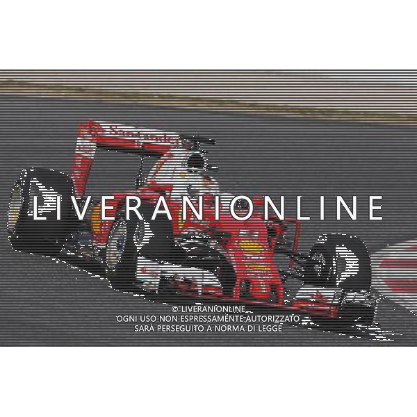Sebastian Vettel (GER) Ferrari SF16-H. 22.02.2016. Formula One Testing, Day One, Barcelona, Spain. Monday. AG ALDO LIVERANI SAS ONLY ITALY