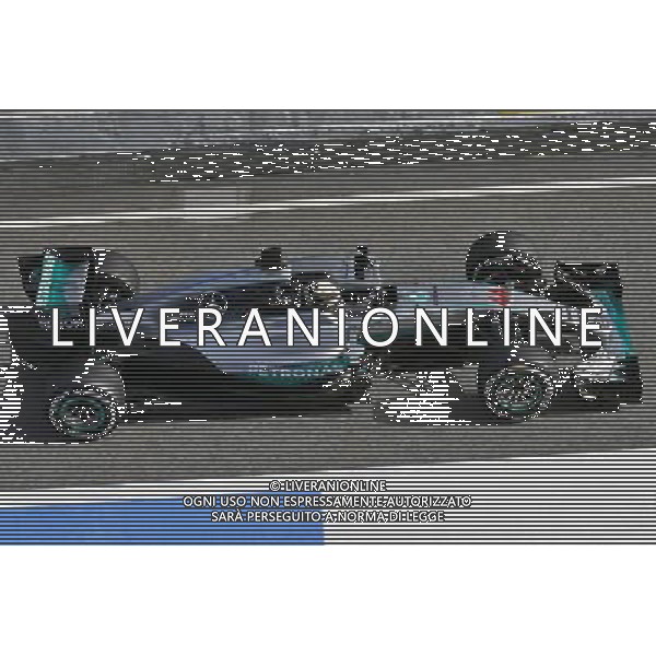 Lewis Hamilton (GBR) Mercedes AMG F1 W07 Hybrid. 22.02.2016. Formula One Testing, Day One, Barcelona, Spain. Monday. AG ALDO LIVERANI SAS ONLY ITALY