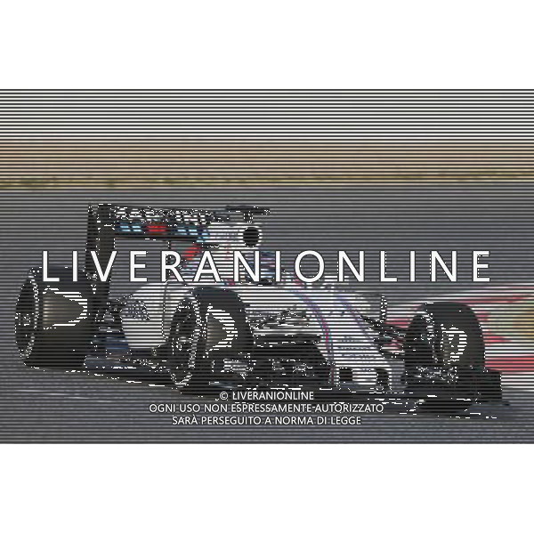 Valtteri Bottas (FIN) Williams FW38. 23.02.2016. Formula One Testing, Day Two, Barcelona, Spain. Tuesday. AG ALDO LIVERANI SAS ONLY ITALY