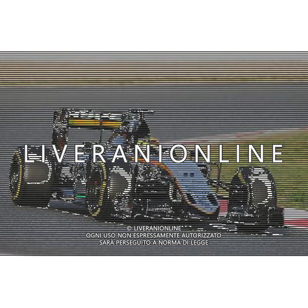 Sergio Perez (MEX) Sahara Force India F1 VJM09. 23.02.2016. Formula One Testing, Day Two, Barcelona, Spain. Tuesday. AG ALDO LIVERANI SAS ONLY ITALY
