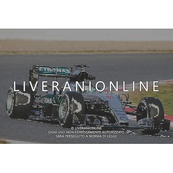 Nico Rosberg (GER) Mercedes AMG F1 W07 Hybrid. 23.02.2016. Formula One Testing, Day Two, Barcelona, Spain. Tuesday. AG ALDO LIVERANI SAS ONLY ITALY