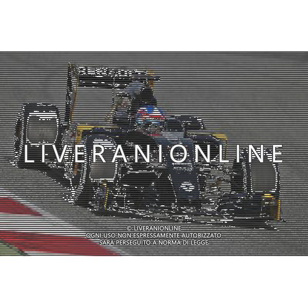 Jolyon Palmer (GBR) Renault Sport F1 Team RS16. 23.02.2016. Formula One Testing, Day Two, Barcelona, Spain. Tuesday. AG ALDO LIVERANI SAS ONLY ITALY