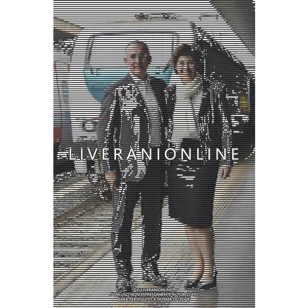 Roma - 23.02.2016 Stazione Termini - nella foto: Renato Mazzoncini AD Ferrovie dello Stato e il presidente Gioia Ghezzi / Ph Corradetti - Ag. Aldo Liverani Sas / AGENZIA ALDO LIVERANI SAS