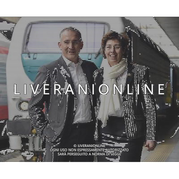Roma - 23.02.2016 Stazione Termini - nella foto: Renato Mazzoncini AD Ferrovie dello Stato e il presidente Gioia Ghezzi / Ph Corradetti - Ag. Aldo Liverani Sas / AGENZIA ALDO LIVERANI SAS