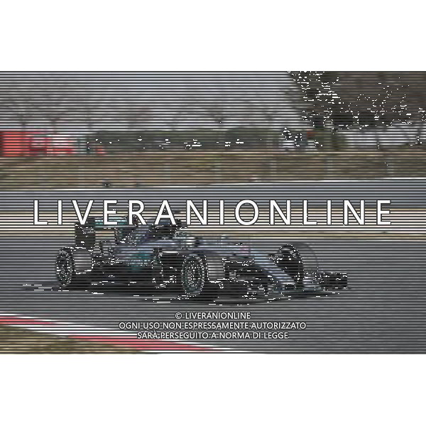 Nico Rosberg (GER) Mercedes AMG F1 W07 Hybrid. 23.02.2016. Formula One Testing, Day Two, Barcelona, Spain. Tuesday. AG ALDO LIVERANI SAS ONLY ITALY