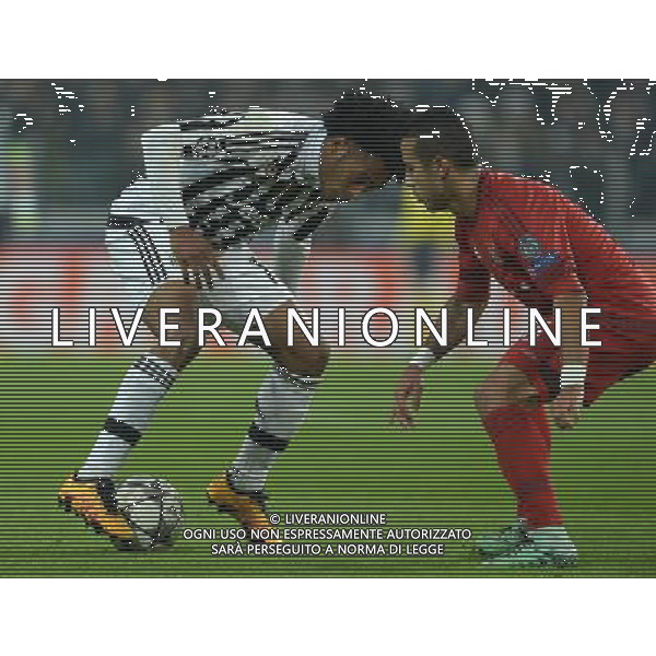 UEFA Champions League 2015/2016 Ottavi di Finale Torino - 23.02.2016 Juventus-Bayern Monaco Nella Foto: juan cuadrado e alcantara /Ph.Vitez-Ag. Aldo Liverani