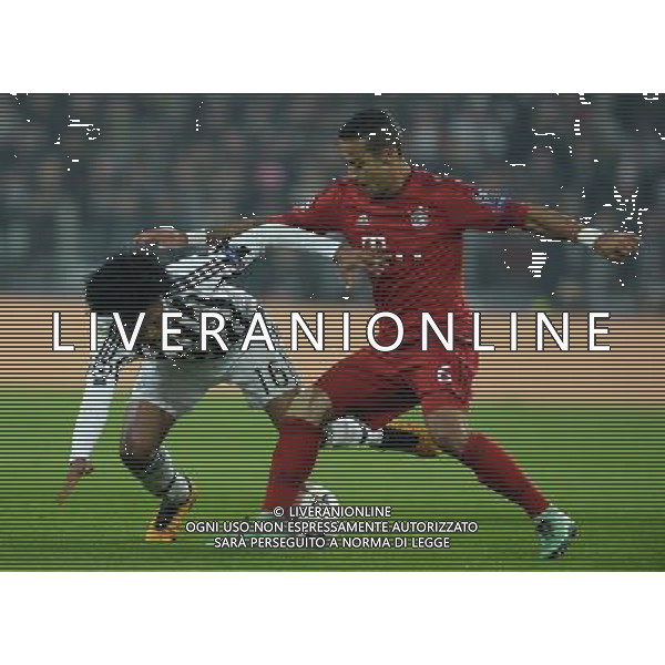 UEFA Champions League 2015/2016 Ottavi di Finale Torino - 23.02.2016 Juventus-Bayern Monaco Nella Foto: cuadrado juan e alcantara /Ph.Vitez-Ag. Aldo Liverani