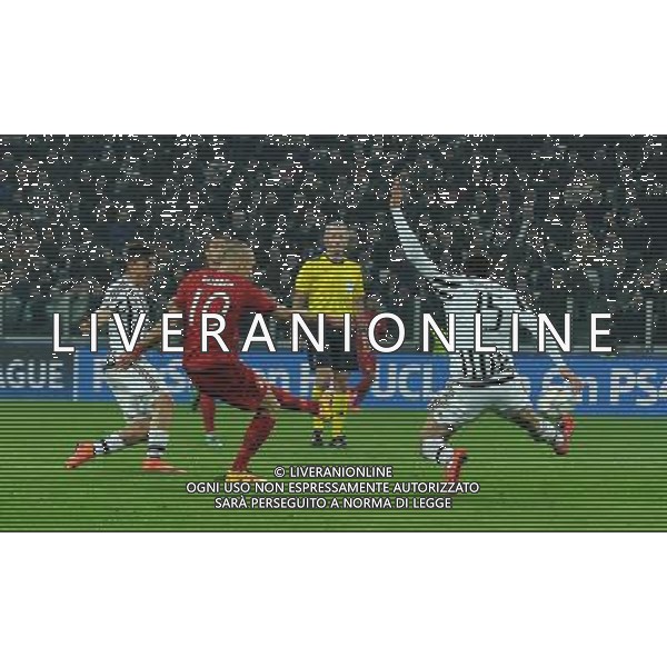 UEFA Champions League 2015/2016 Ottavi di Finale Torino - 23.02.2016 Juventus-Bayern Monaco Nella Foto: il gol di arjen robben del 0-2 /Ph.Vitez-Ag. Aldo Liverani